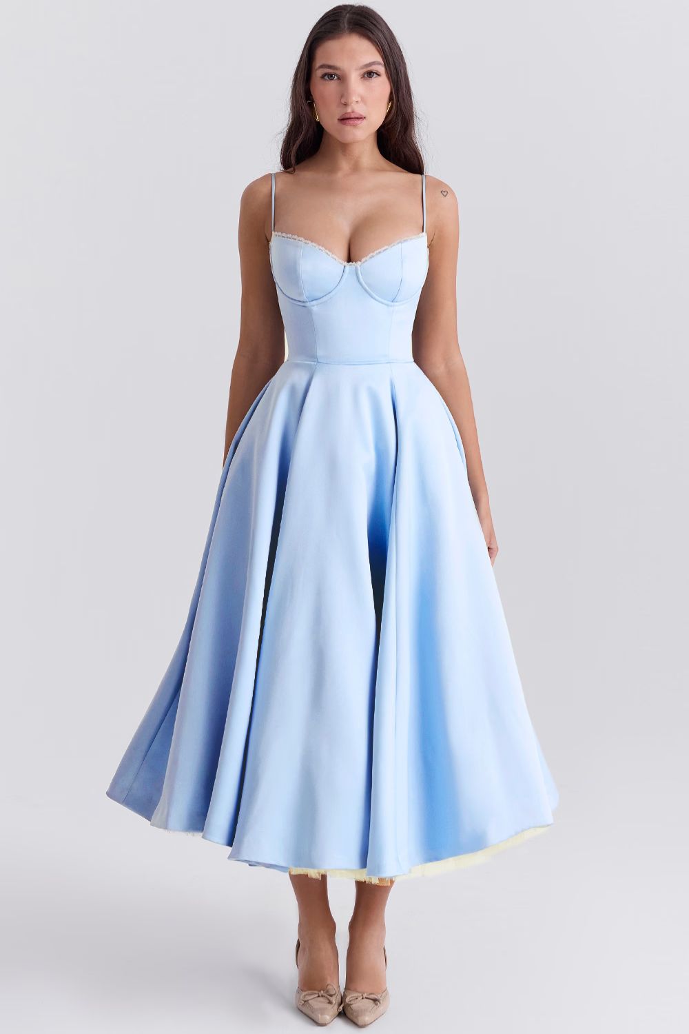 Odette Tulle Maxi Dress – view 22
