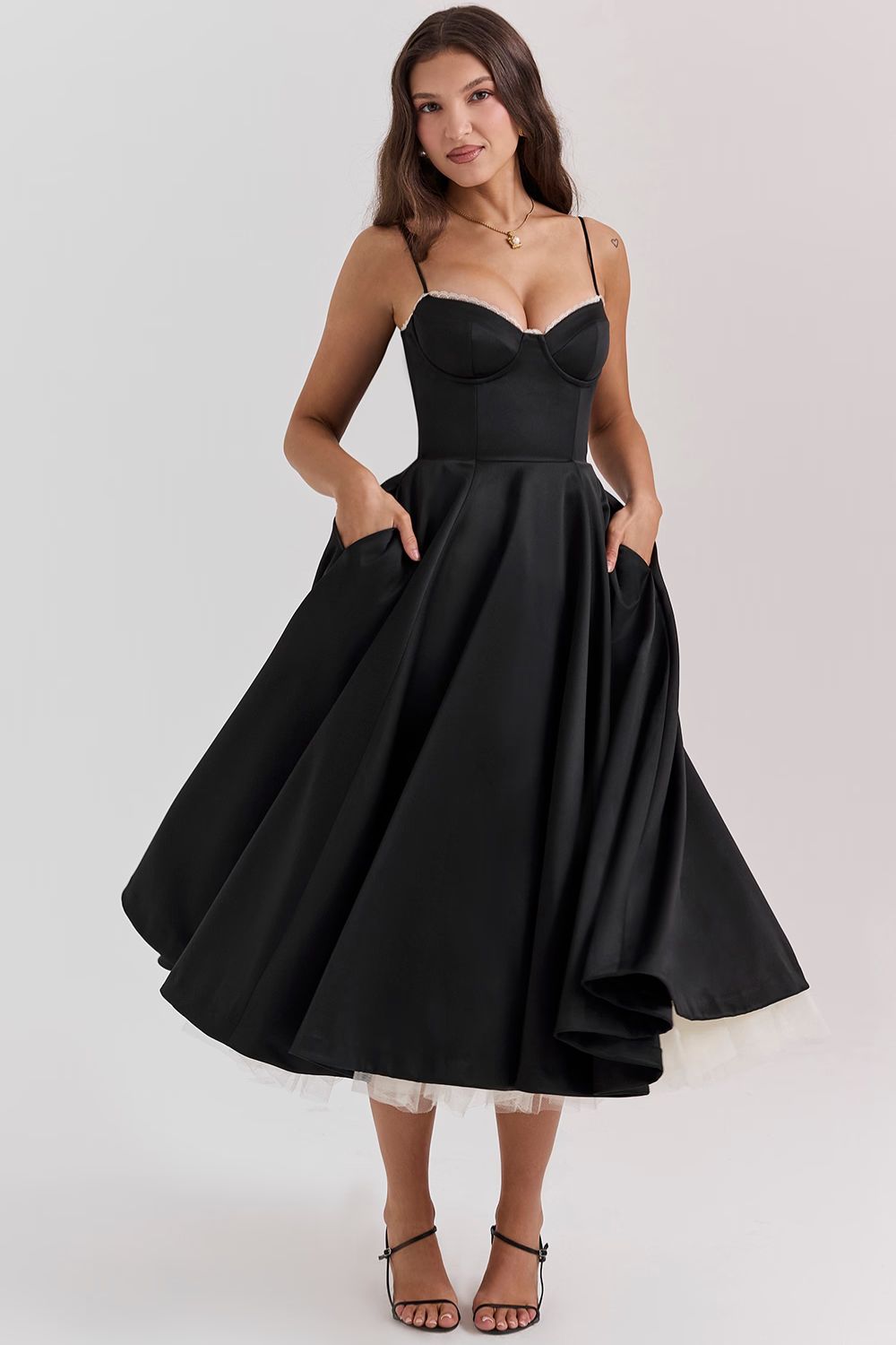 Odette Tulle Maxi Dress – view 24