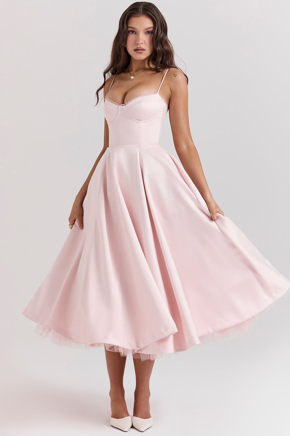 Odette Tulle Maxi Dress – view 3