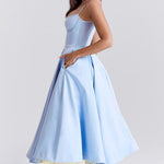 Odette Tulle Maxi Dress – view 9