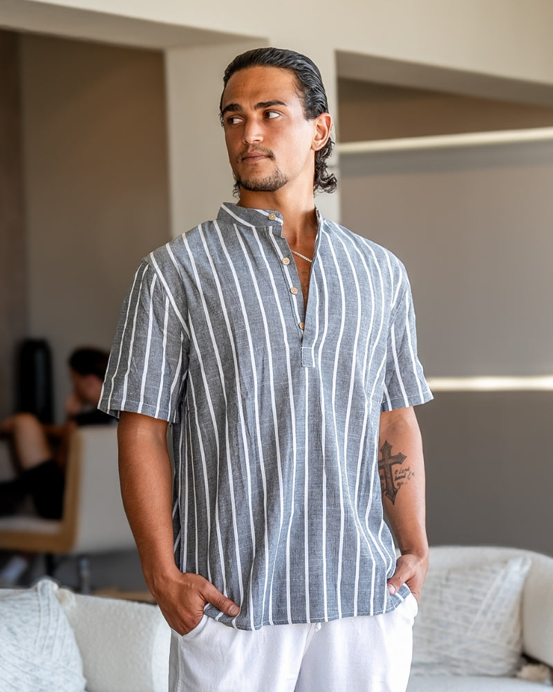 Oxford Nautical Polo Shirt – view 9