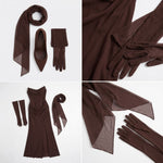 Paloma Cowl Neck Draped Maxi Dress – view 11