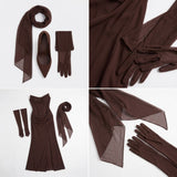 Paloma Cowl Neck Draped Maxi Dress – view 11