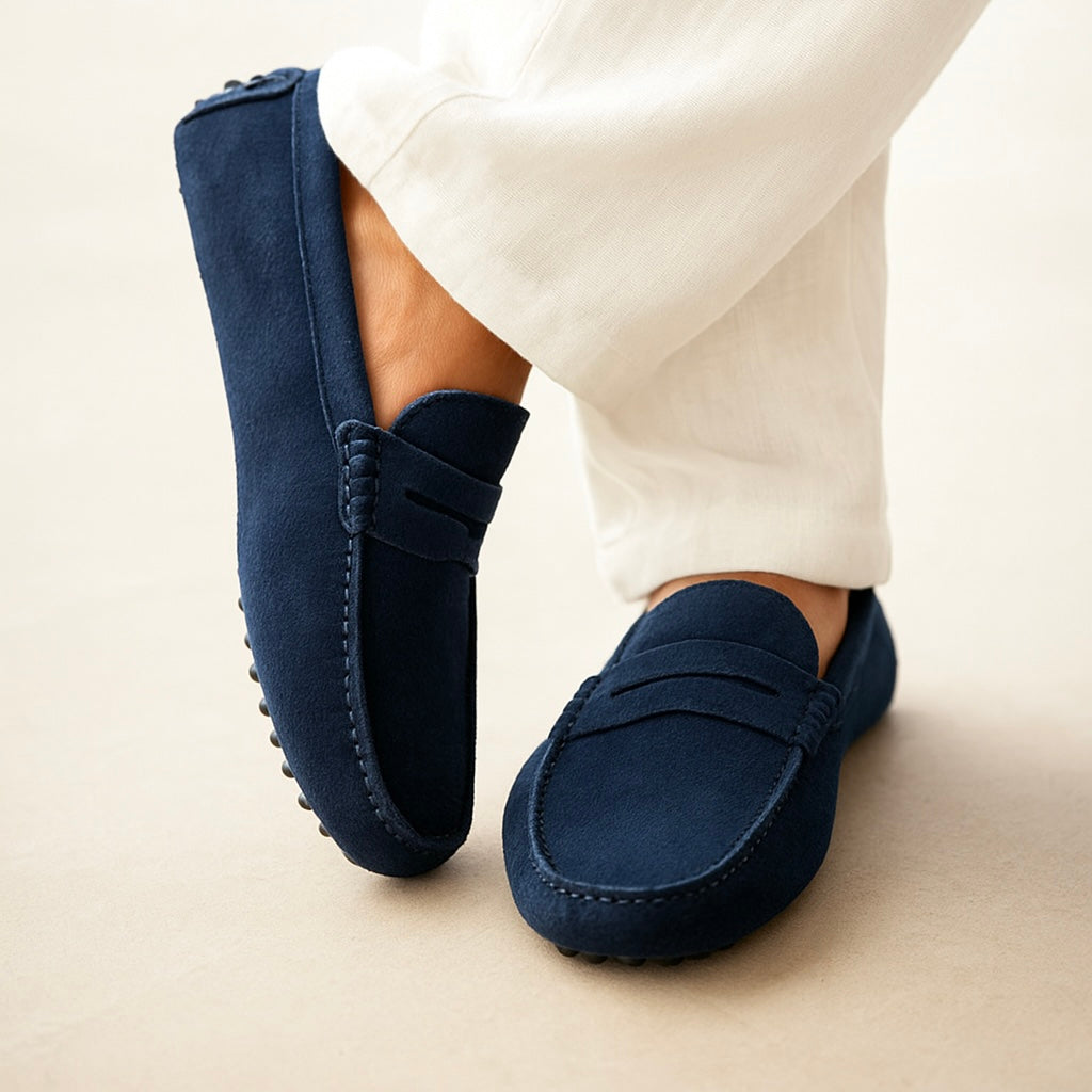 Pembroke Suede Boat Moccasins – view 2