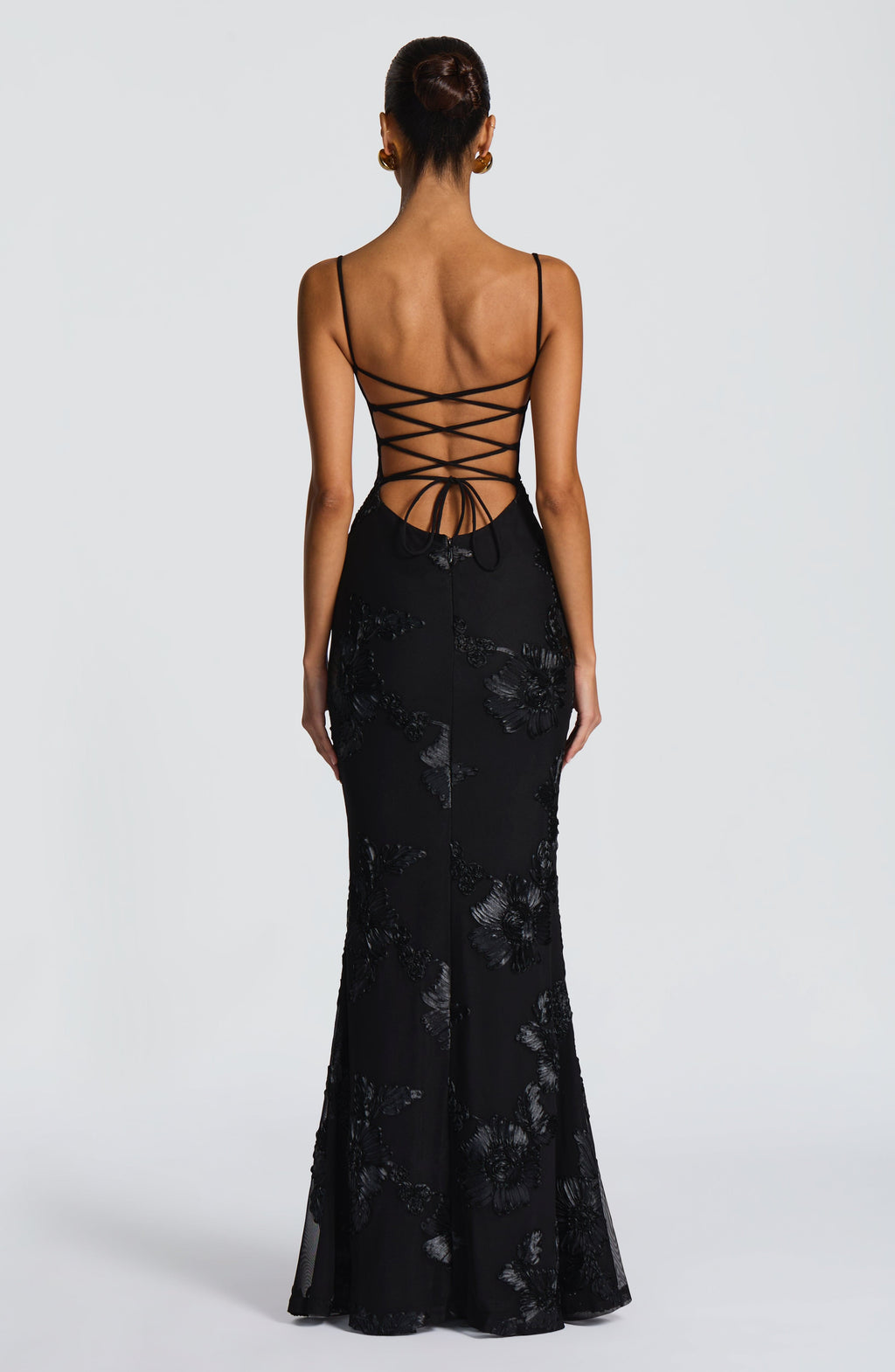 Penelope 3D Floral Maxi Dress – view 10