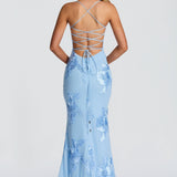 Penelope 3D Floral Maxi Dress – view 14