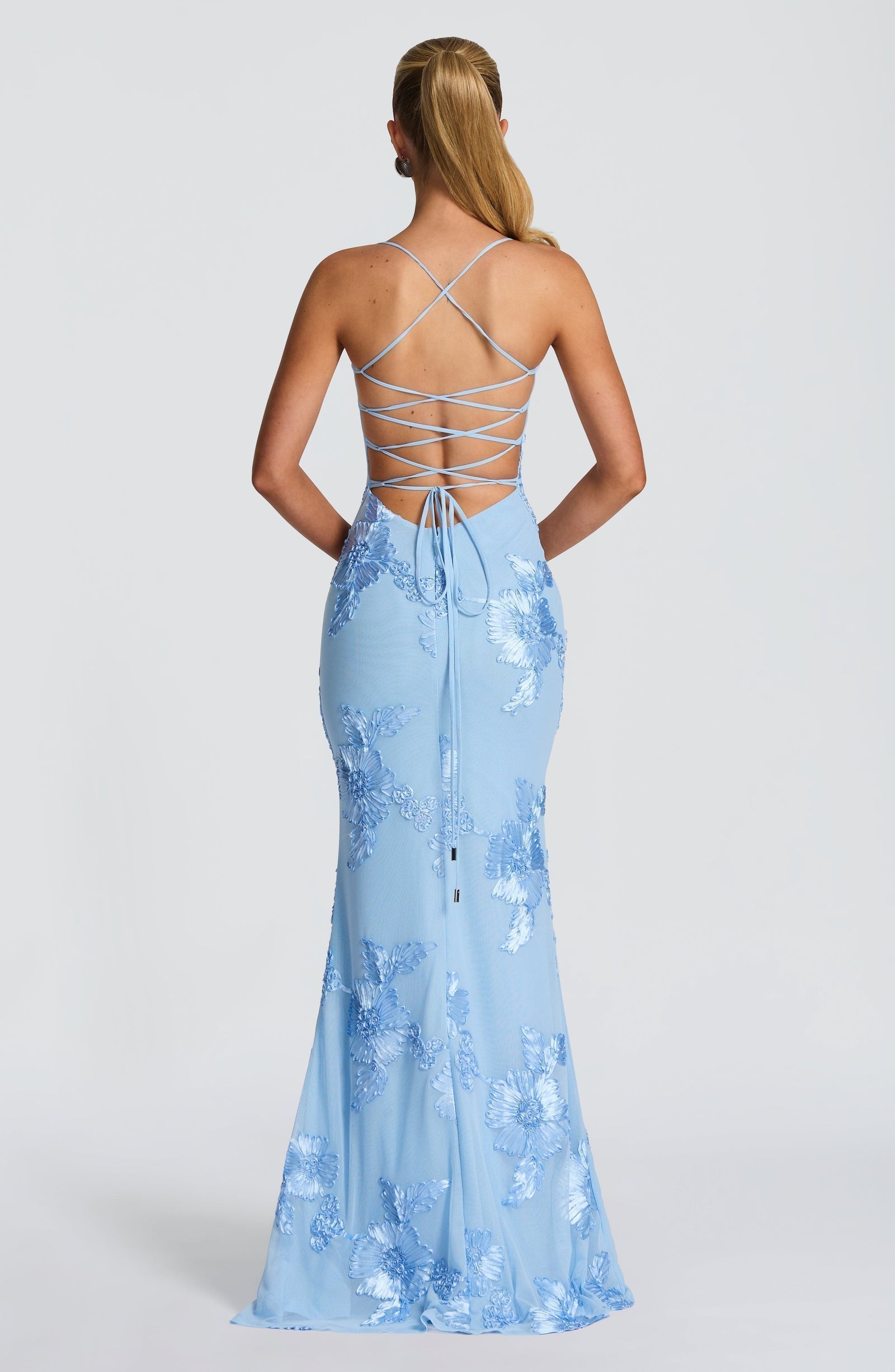 Penelope 3D Floral Maxi Dress – view 14