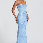 Penelope 3D Floral Maxi Dress – view 16