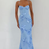 Penelope 3D Floral Maxi Dress – view 17