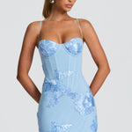 Penelope 3D Floral Maxi Dress – view 18