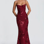 Penelope 3D Floral Maxi Dress – view 19