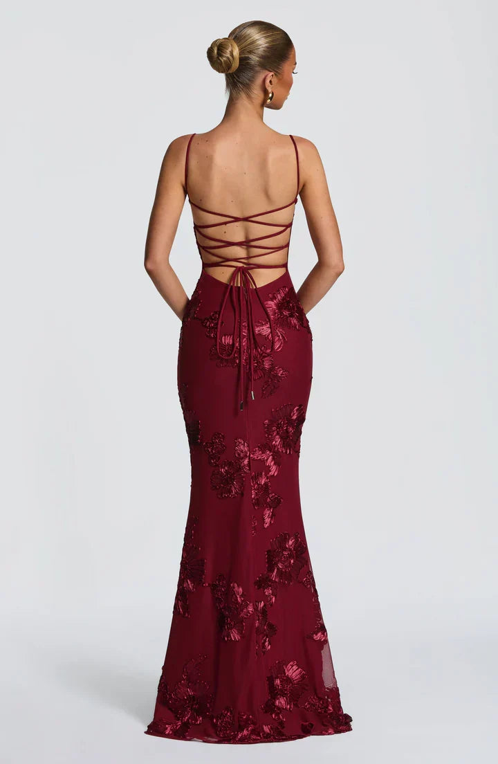 Penelope 3D Floral Maxi Dress – view 23