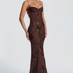 Penelope 3D Floral Maxi Dress – view 25