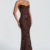 Penelope 3D Floral Maxi Dress – view 25