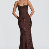 Penelope 3D Floral Maxi Dress – view 26