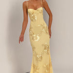 Penelope 3D Floral Maxi Dress – view 5