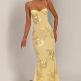 Penelope 3D Floral Maxi Dress – view 5