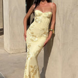 Penelope 3D Floral Maxi Dress – view 6