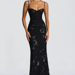 Penelope 3D Floral Maxi Dress – view 7
