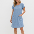 Lacey & Brooks | Phoebe Linen-Look Pocket Mini Dress