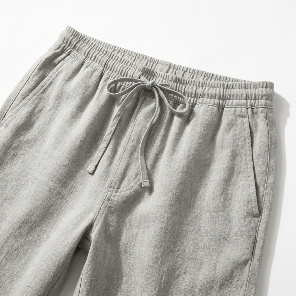 Positano Linen Lounge Trousers – view 3