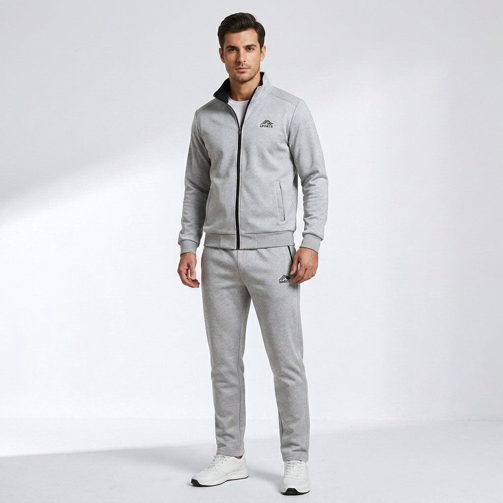Preston High-Collar Zip Tracksuit – view 4