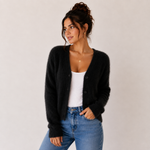 Priya Fluffy V-Neck Cardigan – view 14