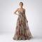 Raina Floral Open Back Maxi Dress – view 10