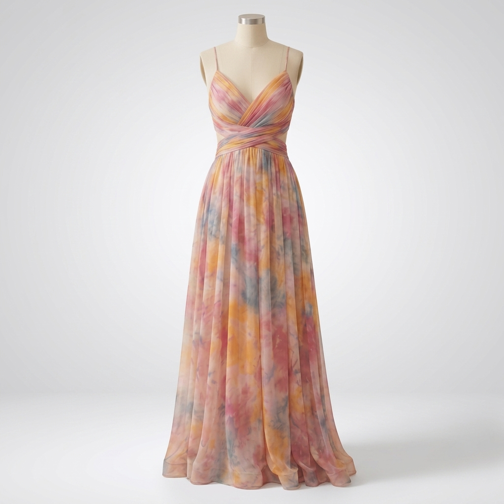 Raina Floral Open Back Maxi Dress – view 2