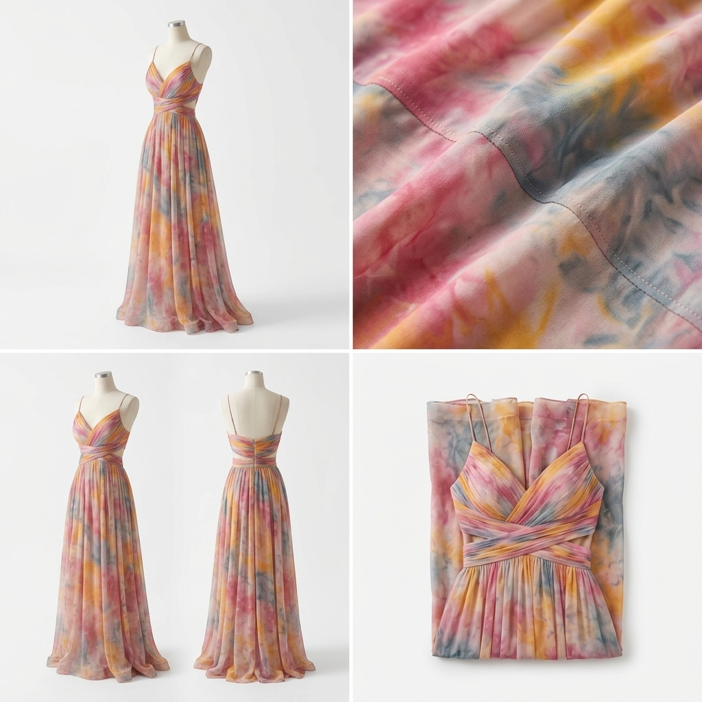 Raina Floral Open Back Maxi Dress – view 8