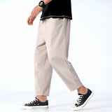 Raleigh Cropped Cotton-Linen Trousers – view 7