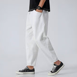 Raleigh Cropped Cotton-Linen Trousers – view 9