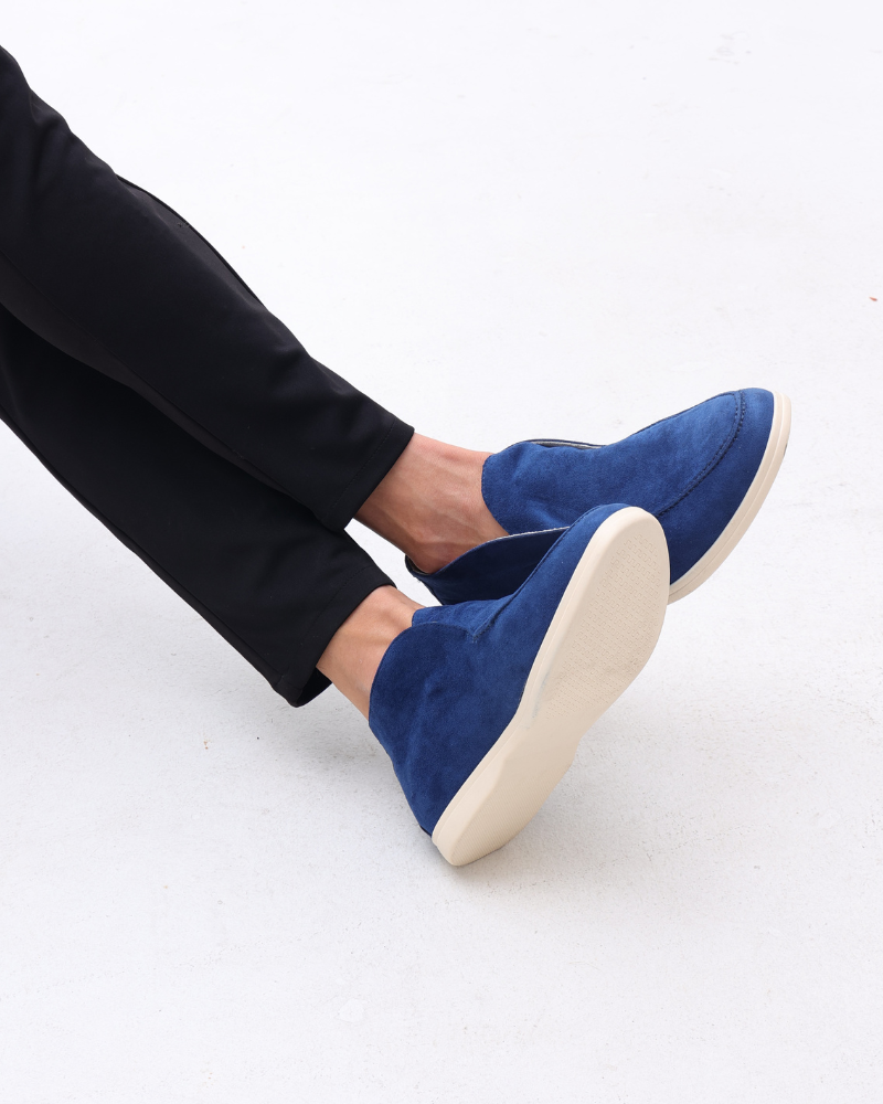 Remington High-Cut Suede Loafers – view 1