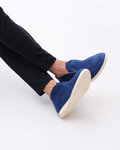 Lacey & Brooks | Remington High-Cut Suede Loafers