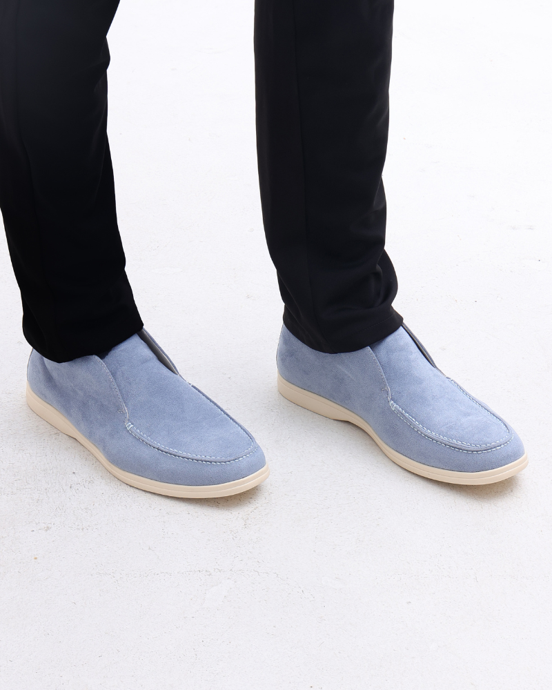 Remington High-Cut Suede Loafers – view 10