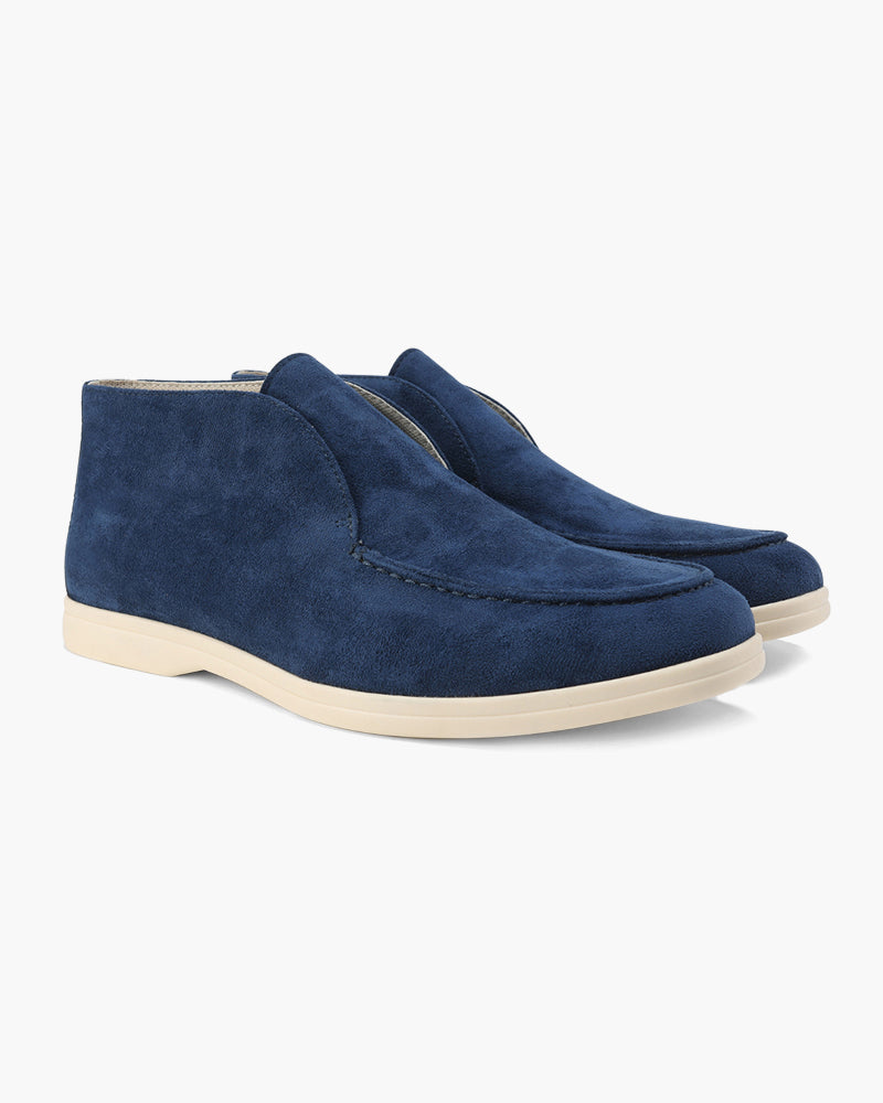 Remington High-Cut Suede Loafers – view 2