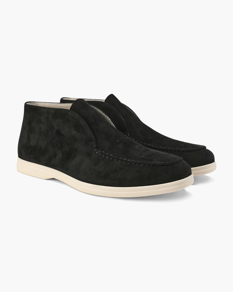 Remington High-Cut Suede Loafers – view 3