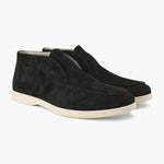 Remington High-Cut Suede Loafers – view 3