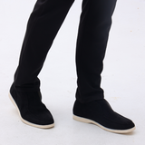 Remington High-Cut Suede Loafers – view 5
