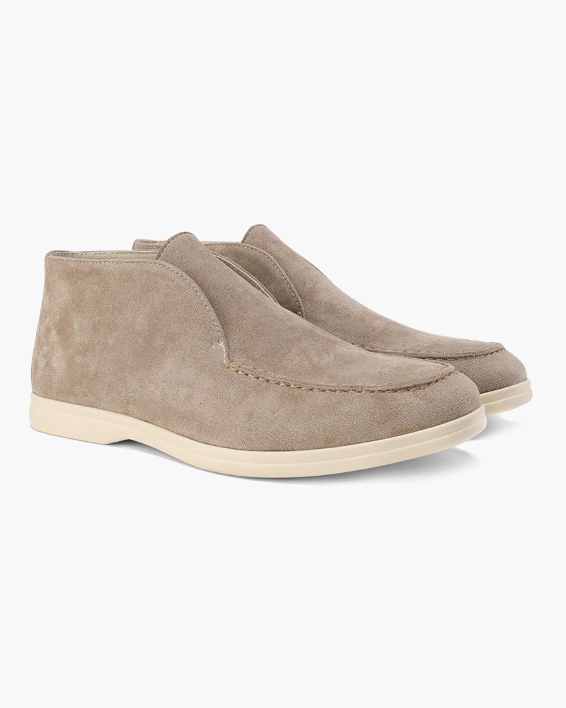 Remington High-Cut Suede Loafers – view 6