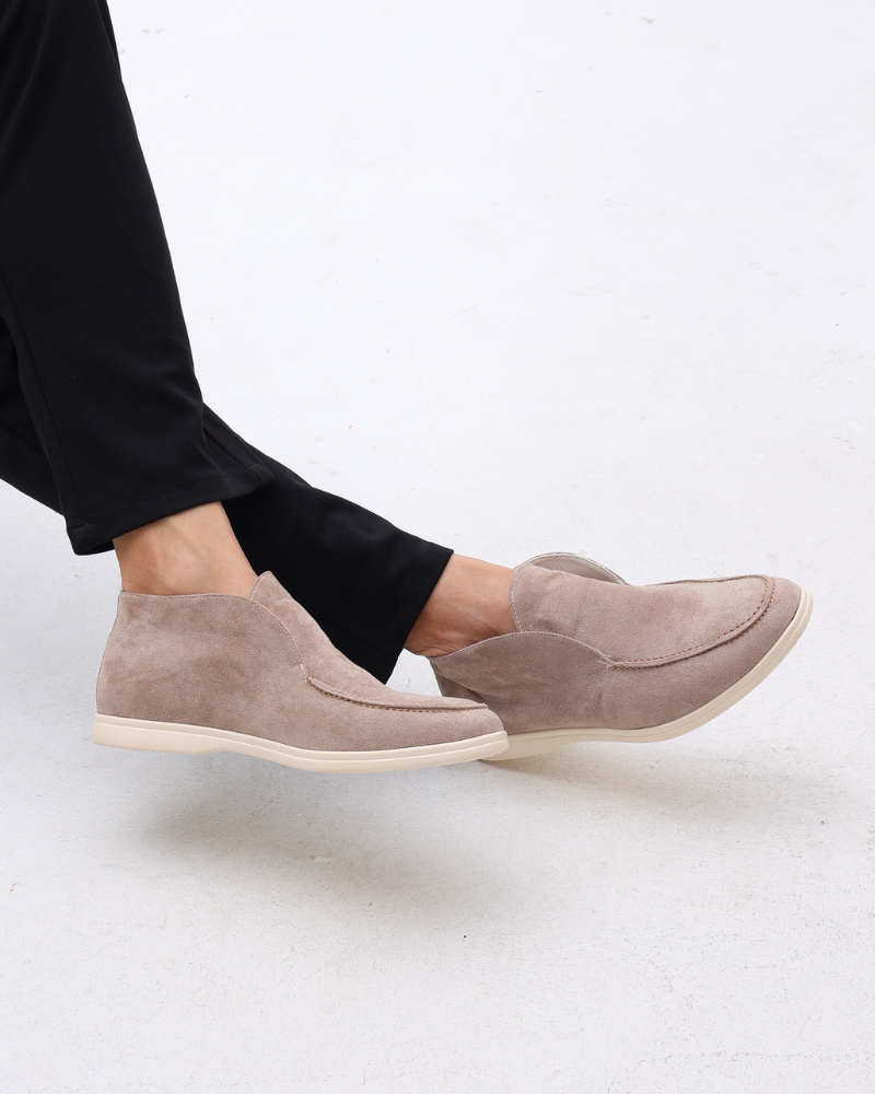Remington High-Cut Suede Loafers – view 7