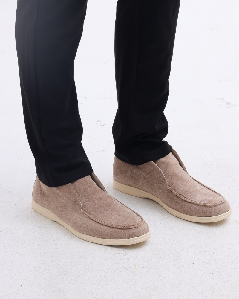 Remington High-Cut Suede Loafers – view 8