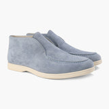 Remington High-Cut Suede Loafers – view 9