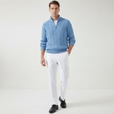 Rhodes Cable-Knit Sweater & Trousers Set – view 2