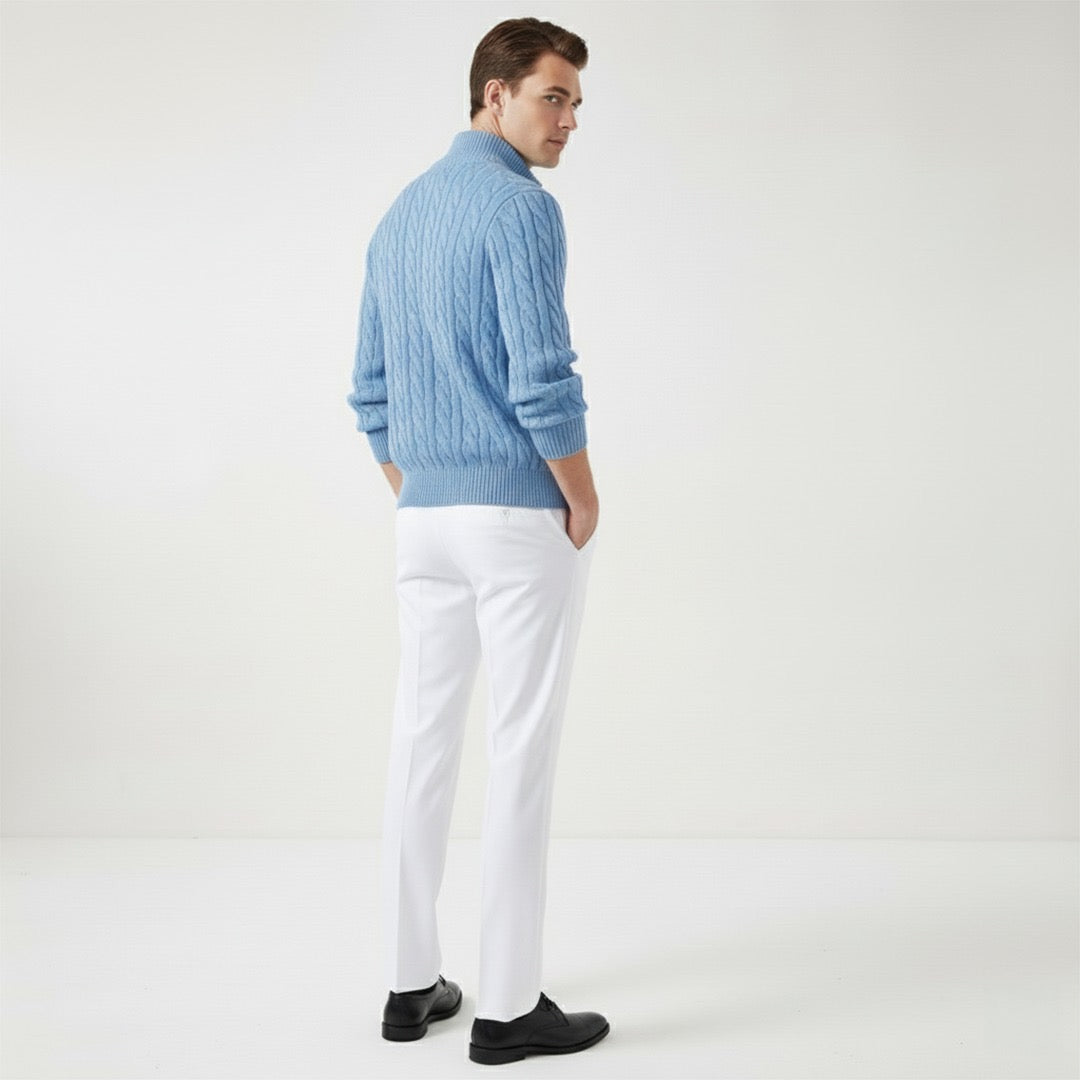 Rhodes Cable-Knit Sweater & Trousers Set – view 4