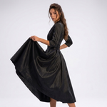 Romy Wrap Fit-and-Flare Midi Dress – view 4