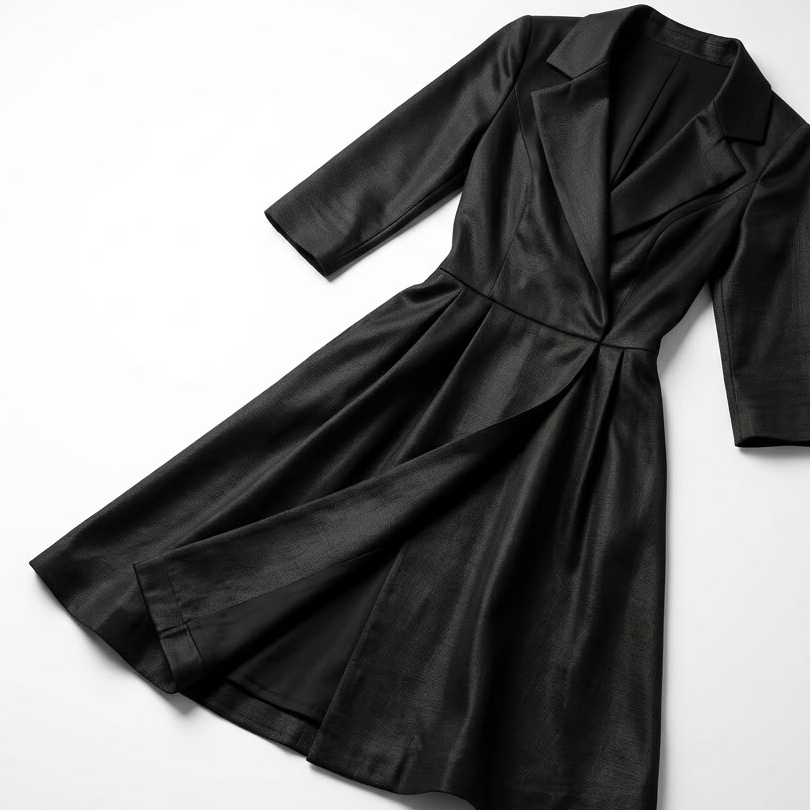 Romy Wrap Fit-and-Flare Midi Dress – view 6