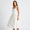 Rosalie Halter Flared Midi Dress – view 1