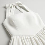 Rosalie Halter Flared Midi Dress – view 6