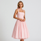 Rosalie Halter Flared Midi Dress – view 9